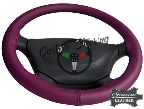 Housse volant cuir bordeaux - housse,