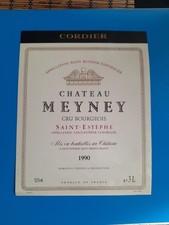 Etiquette vin XXL château