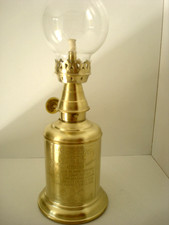 SUPERBE ancienne lampe "OLYMPE" genre Pigeon en super état (lampe à pétrole)