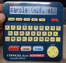 Franklin - SCF-228 - Larousse - L'Officiel du jeu Scrabble Très bon état