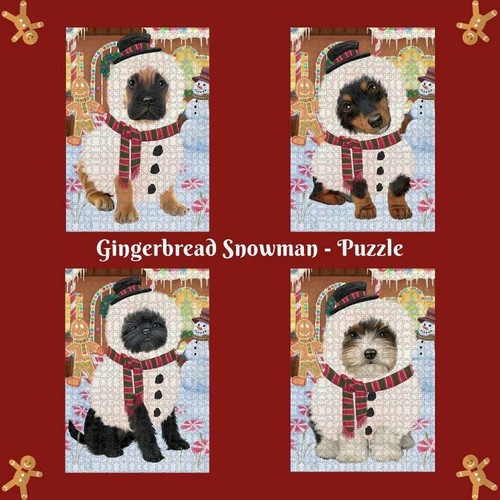 Christmas gingerbread snowman - christmas,
