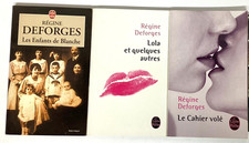 3 romans de Régine DEFORGES