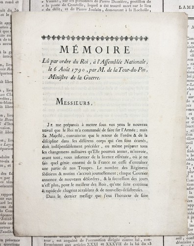 Louis xvi mémoire - xvi, la