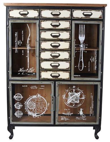 Buffet cuisine loft armoire - loft,