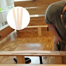  3 lattes de lit en bois