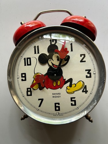 Vintage réveil bayard mickey - vintage,