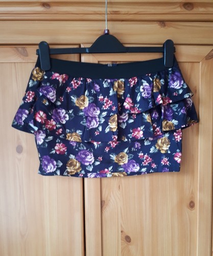 Mini jupe zara trafaluc peplum - mini,