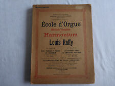 école d'orgue-méthode complète pour harmonium par louis raffy