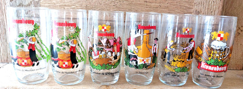 Anciens petits verres à - 6,
