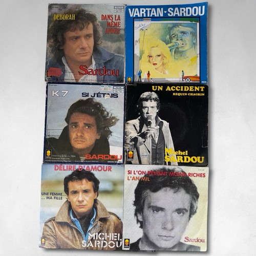 Lot vinyles 45t - vinyles, michel
