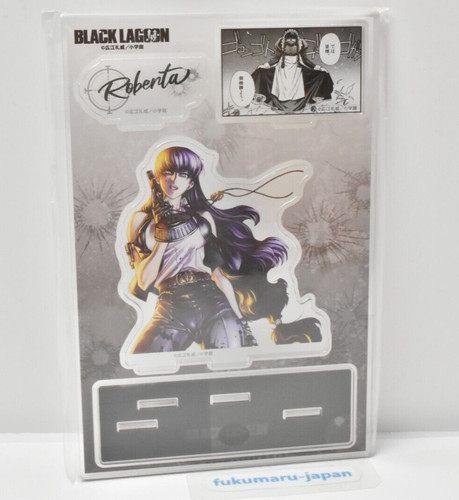 Black lagoon roberta acrylic - black,
