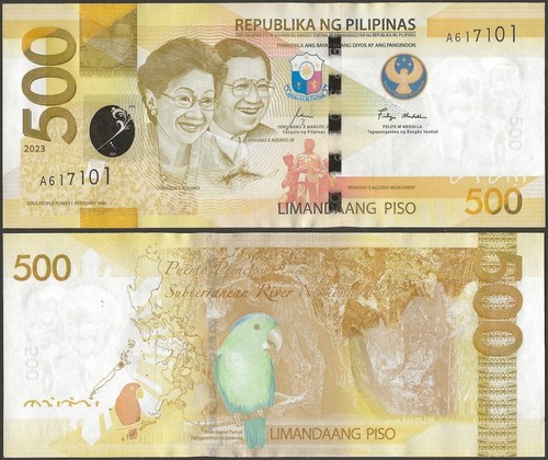 Philippines b1100 500 piso - philippines,