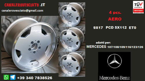 Jantes amg aero 17 - jantes, pouces