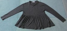 TRES BEAU PULL FIN GRIS FONCE