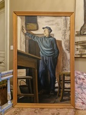 Peinture Ancienne,  Huile Sur