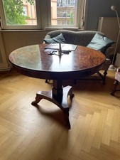 Table ronde Biedermeier - bon état