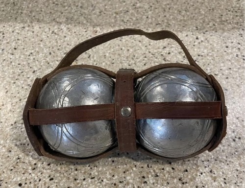 Vintage pétanque boules - vintage,