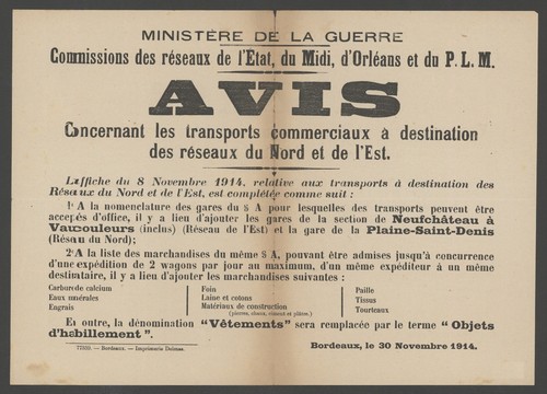 Affiche originale plm - originale,