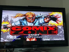 Jeu vidéo Jouet Vintage Console SEGA Mega Drive + 2 manettes + cables .. 