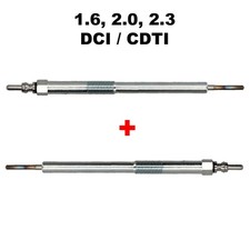 2 Bougie Préchauffage pour