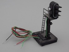 Signal de voie feux rouge et