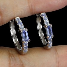 925 Argent Sterling Boucles