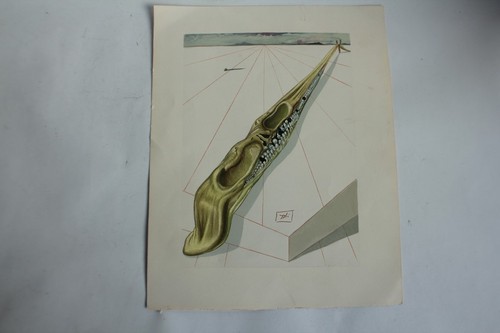 Salvador dali lithographie - salvador,
