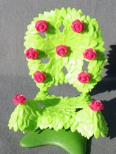 PLAYMOBIL TRONE feuille fleur rose verdure jardin Fée maison arbre piéce détaché