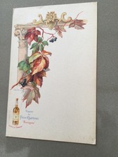 menu ancien père chartreux