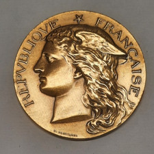 MEDAILLE BRONZE MINISTERE DE L'INTERIEUR HYGIENE   MEDECINE