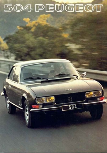 Catalogue brochure peugeot 504 - catalogue,