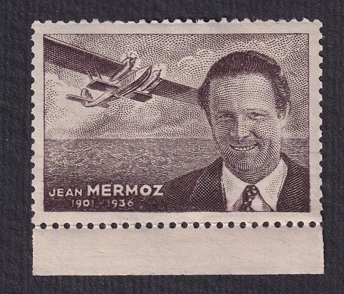 Aviation vignette jean mermoz - aviation-vignette-jean,