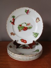 6 Assiettes Plates Moulin des