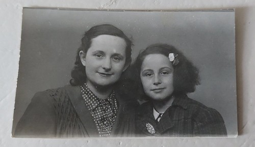 Une mère fille photo - une, et