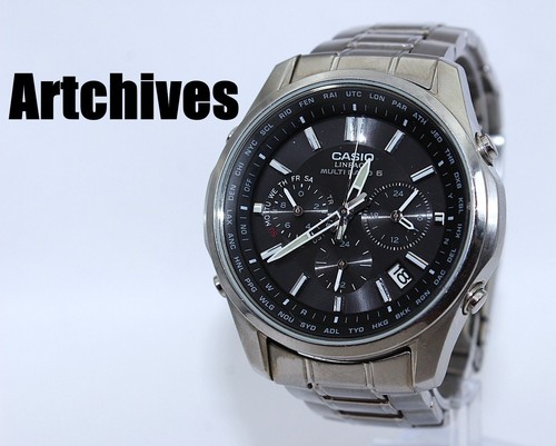 Montre solaire casio - casio, liw-m610