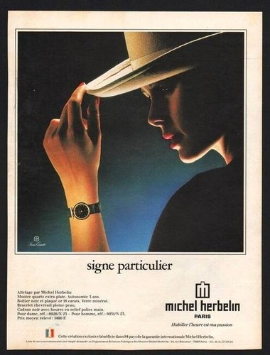 Publicite 1983 montre michel - publicite,