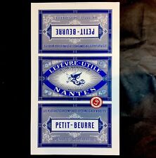 Etiquette Petit Beurre Lu