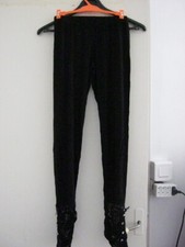 Pantalon legging noir bas
