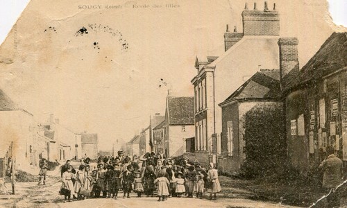 Carte sougy ecole des filles - sougy,