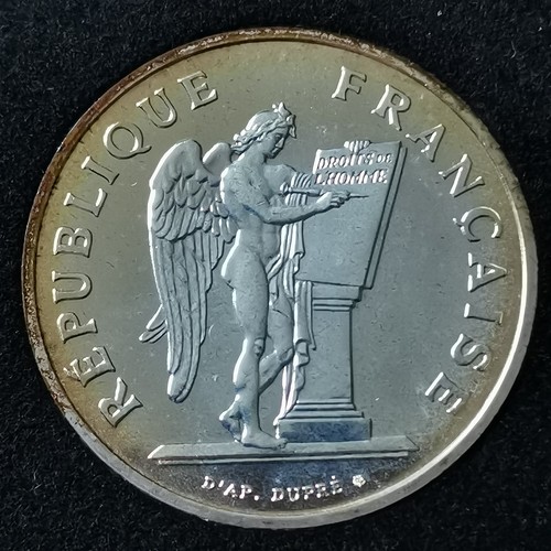 100 francs 1989 fdc - 1989, argent