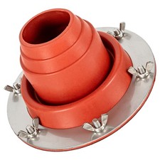 Poêle à bois de chauffage , anneau de protection de cheminée,