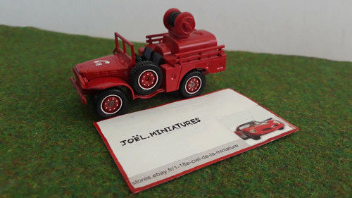 Camion dodge 4x4 pompiers - dodge,