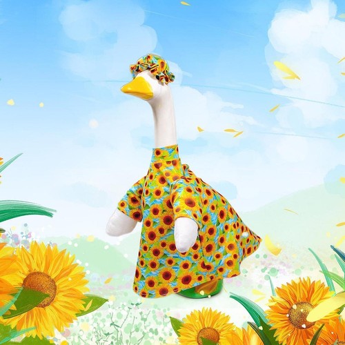 Oie figurine tenue - , de