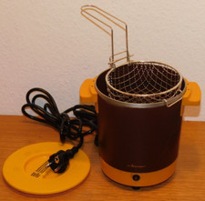 original VINTAGE mini friteuse casserole chauffante CLOER 1515 800W germany MADE