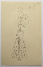 Dessin Original Art Déco