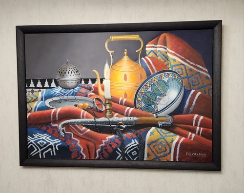 Tableau oriental sur toile - oriental,