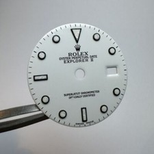 Rolex Explorer 2 II 16570 16550 Swiss Made Cadran Rare Utilisé Blanc