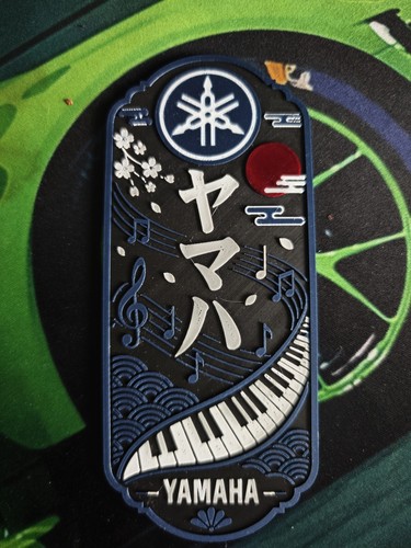 Yamaha écusson patch motif