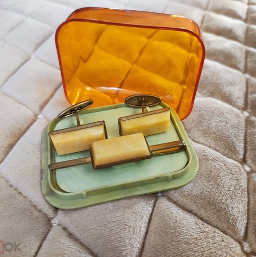 Ambre naturel urss boutons - ambre,