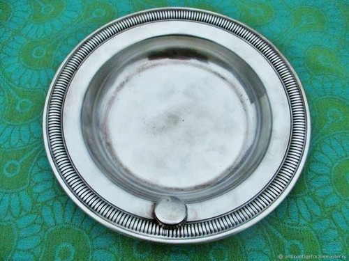 Assiette chauffante ancienne